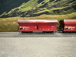 🇩🇪 Märklin 4624 – 3 wagons à déchargement auto. DB 🇩🇪