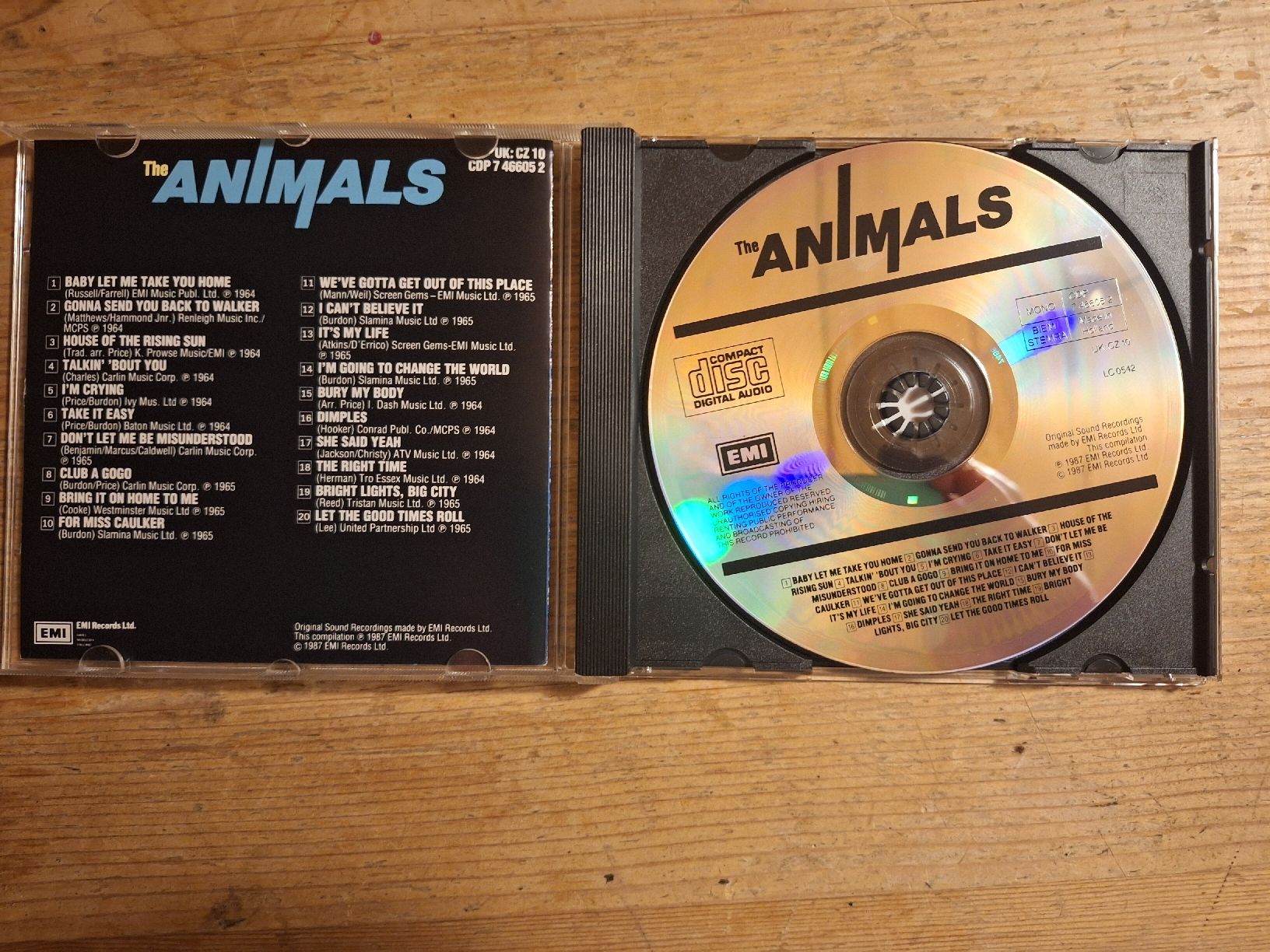 CDs: The Animals "the singles plus" – Gebraucht aus Schwarzenburg von Ralfi1 3