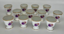 Service en porcelaine Véritable Mazino Berrichonne 12 pièces