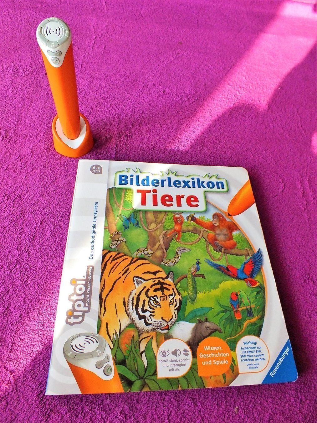 Ravensburger Giochi: tiptoi Starterset -Stift & Bilderlexikon – Usato da Müllheim Dorf venduto da Seeeule01 3