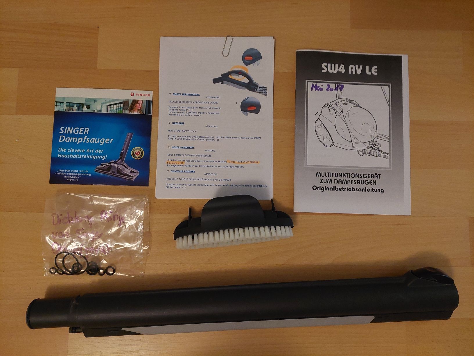 Singer Pulitori a vapore: Dampfsauger Singer – Usato da Winterthur venduto da heieli 7