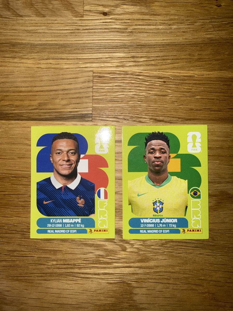Panini Sammelbilder & Trading cards: Panini Sticker Mbappe & Vini Jr. – Neu (gemäss Beschreibung) aus Kloten von zla_ljiljan