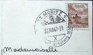 Cartes postales: ST. MORITZ – D'occasion à Jona par philajona 1