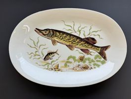 Anbietteller Platte Schale Keramik Bavaria Fischteller Deko