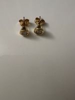 Ohrstecker GG 750 mit Diamanten