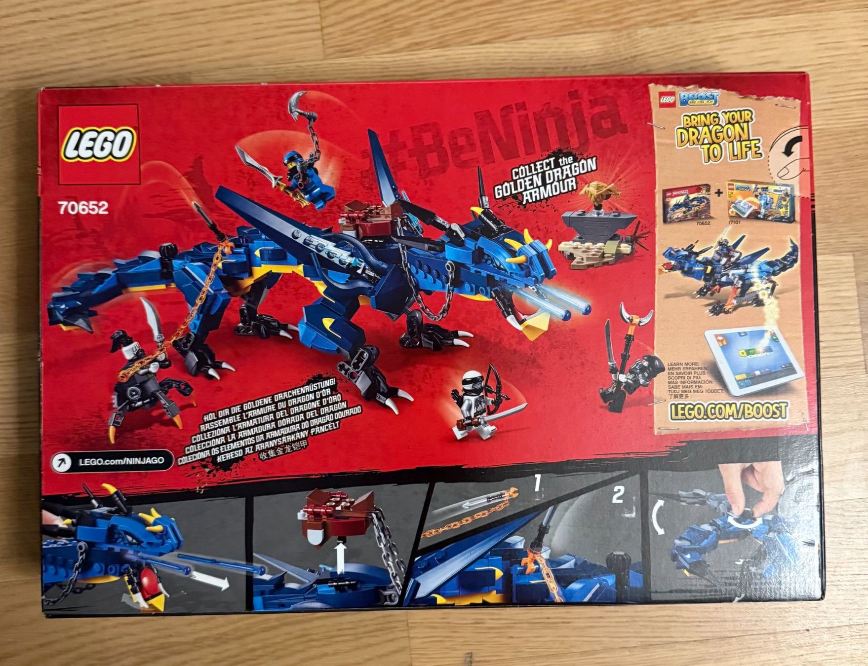 Giocattoli: Lego Ninjago Blitzdrache 70652 - neu – Nuovo e nell'imballaggio originale da Zürich venduto da zuerich1975 1
