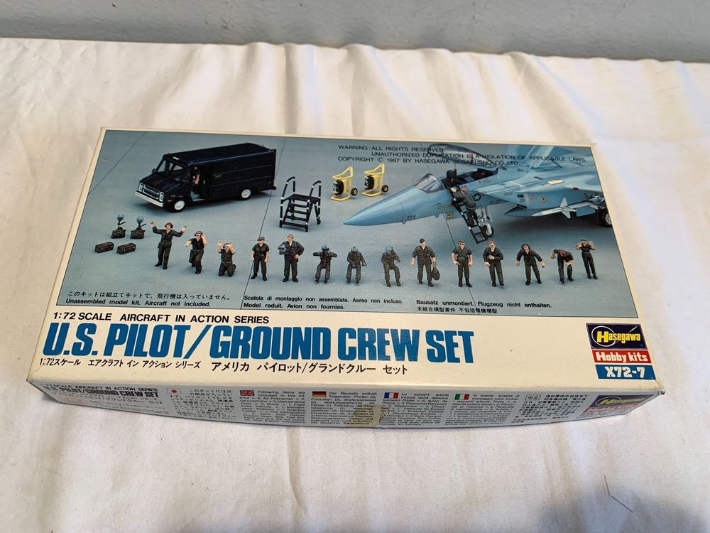 Hasegawa US Ground Crew Set A Model Kit