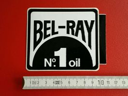 BEL-RAY No. 1 Oil USA Aufkleber vintage