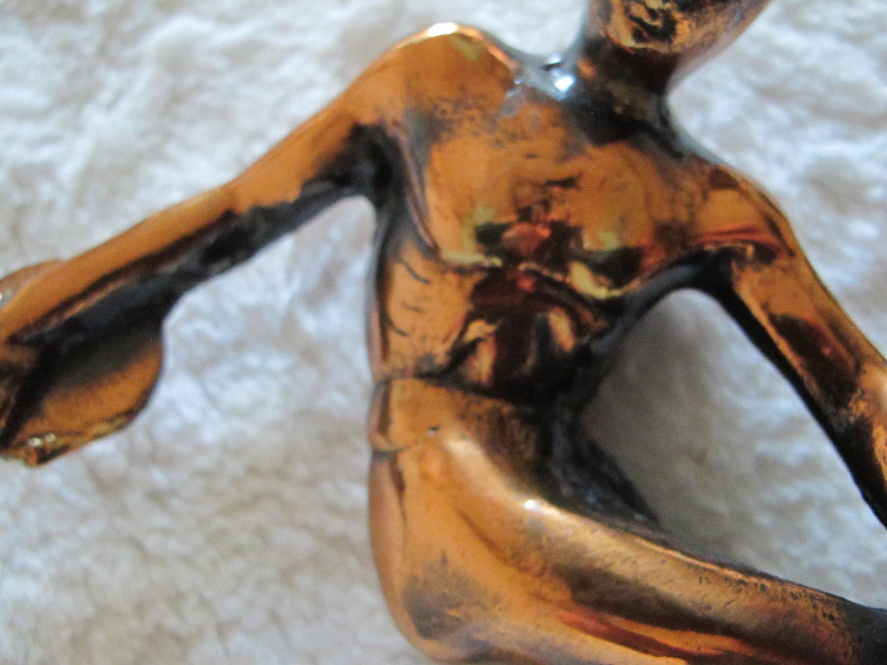 Skulpturen & Statuen: Bronze Skulptur Figur Diskuswerfer Alt ca. 1 Kg Schwer – Gebraucht aus Altnau von LinaAuktion 5