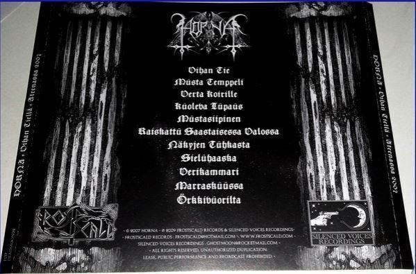 CD: Horna - Vihan... – Usato da St-Cergue venduto da VeganWarrior 1