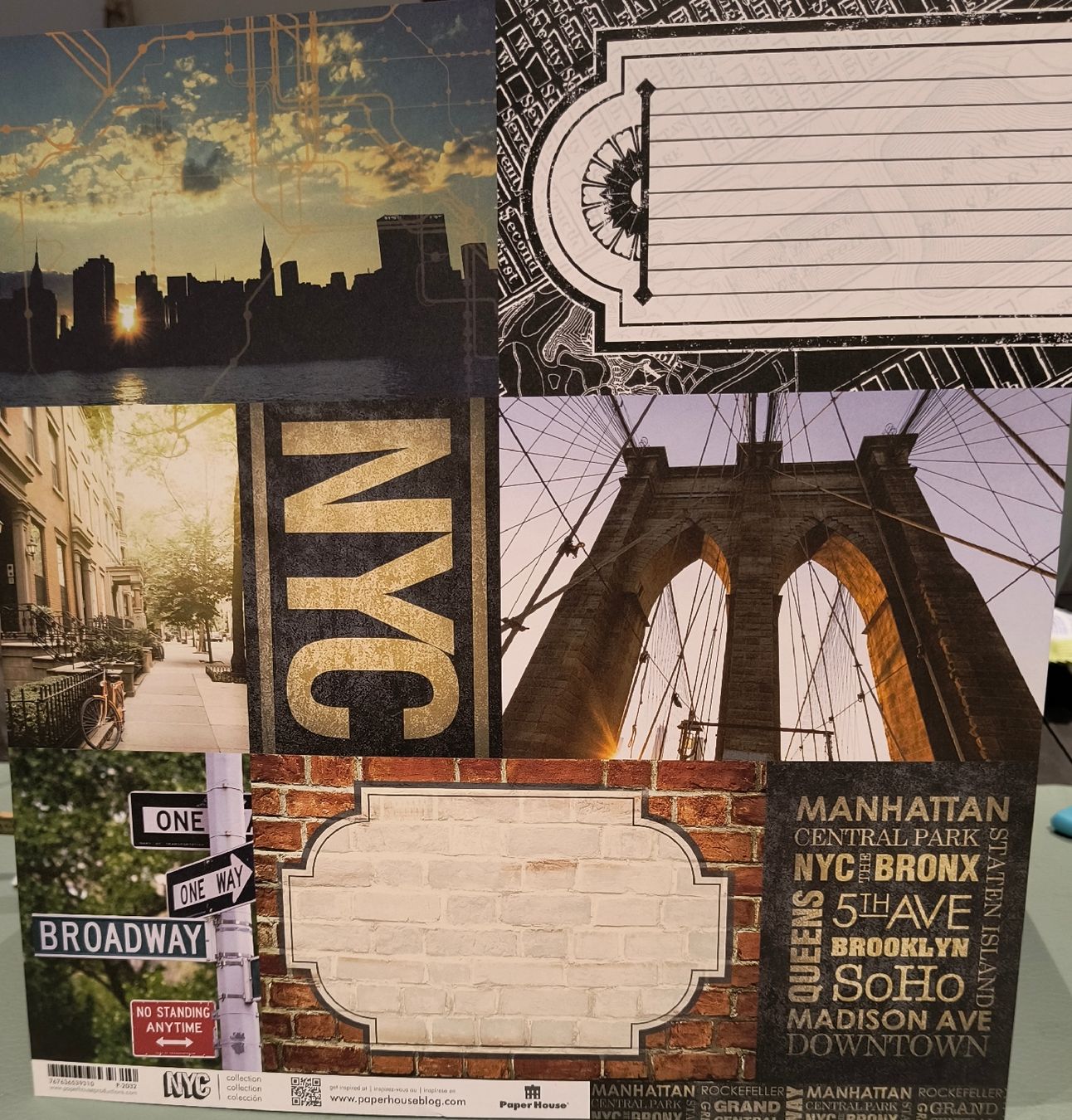 Carta: Einzelne Blätter Scrapbooking – Nuovo (secondo la descrizione) da Würenlingen venduto da Striga 5