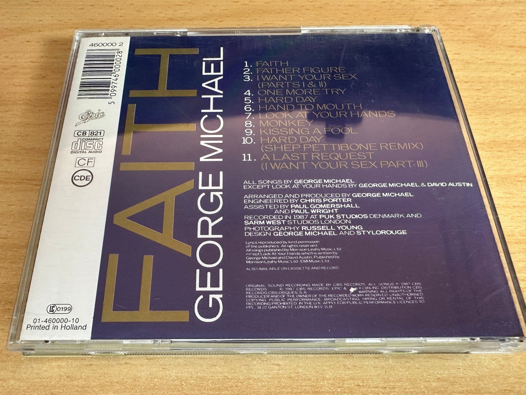 CD: George Michael – Faith – Usato da Rikon im Tösstal venduto da Alpenmutz 1