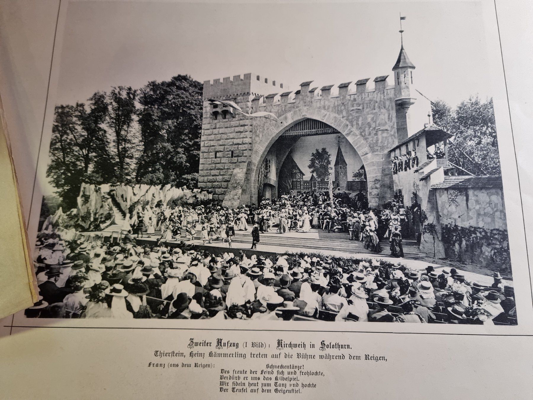 Foto & Immagini: Solothurn Dornacher Schlachtfeier 1899 – Usato da Trachslau venduto da post35 2
