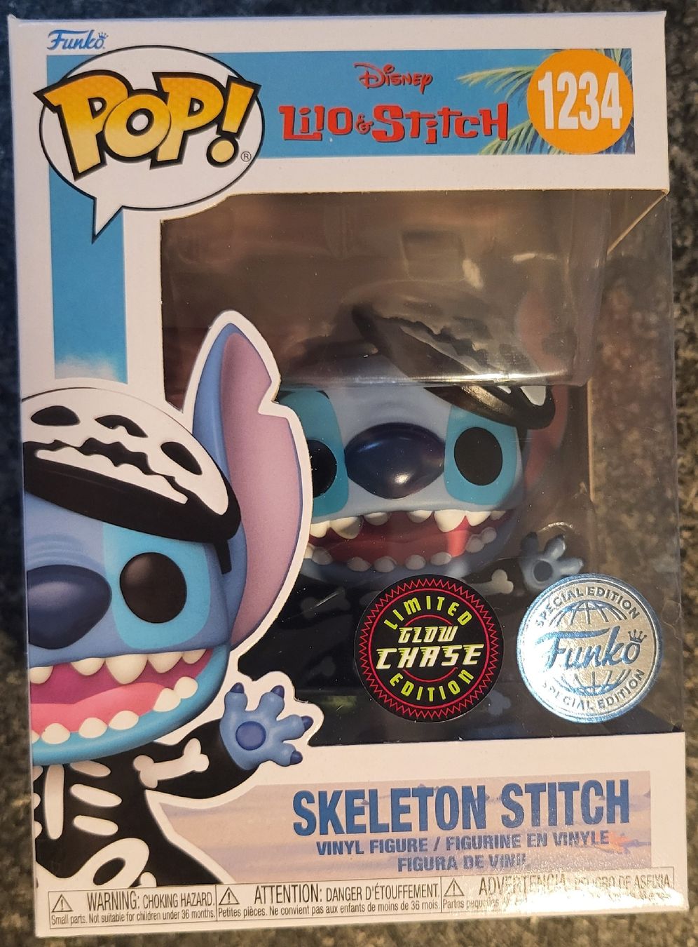Funko Figuren: Funko Pop Disney  Skeleton Stitch CHASE – Neu (gemäss Beschreibung) aus Montet (Glâne) von KOADA