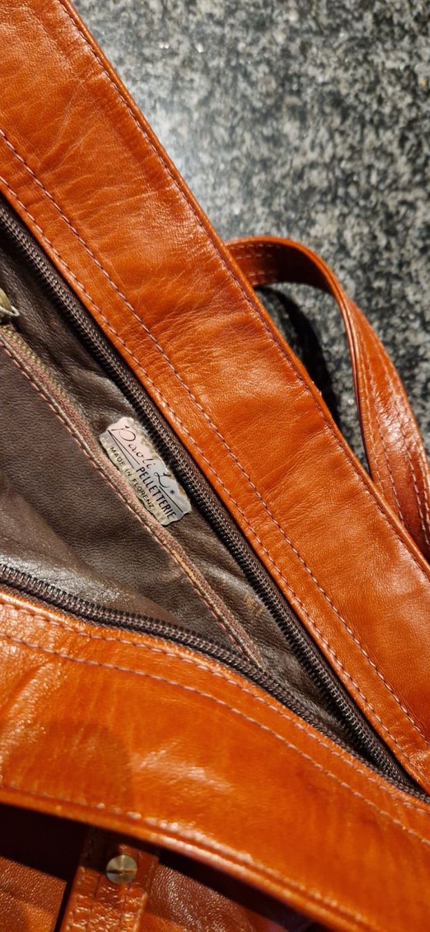 Borse da donna: SAC EN CUIR VINTAGE – Usato da Epalinges venduto da Ozili 3