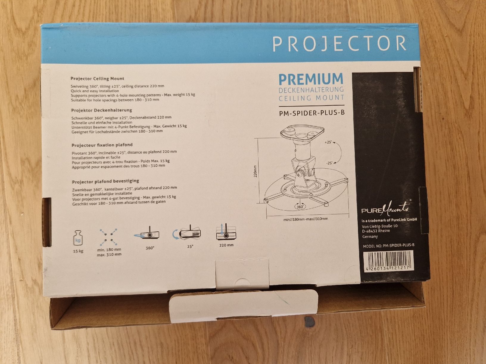Fixations: Puremounts Beamer Deckenhalterung – Neuf (Voir description) à Basel par Luckyvrena 2