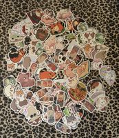 Sticker Set: Süsse Tiere und süsse Fantasiewesen 