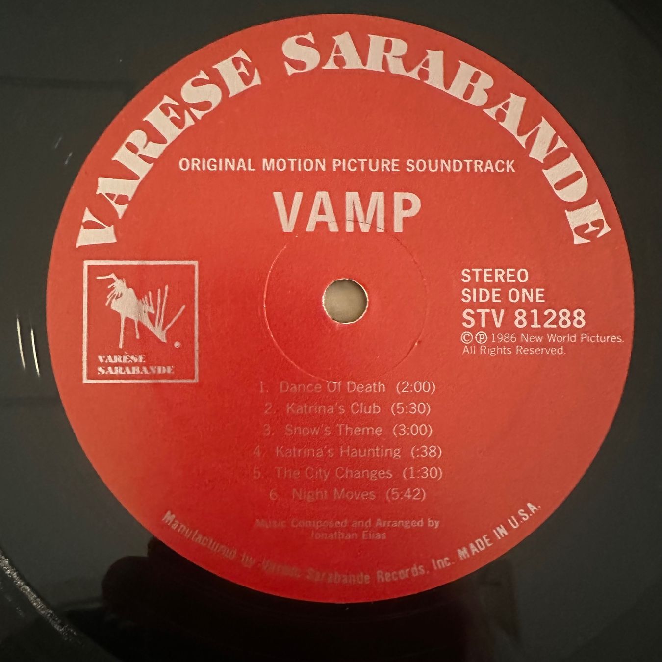 Dischi in vinile: Jonathan Elias – Vamp - LP – Usato da Caslano venduto da campo_santo 2