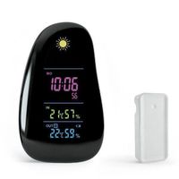 Wetterstation Funkwetterstation PIEDRA mit Wettervorhersage