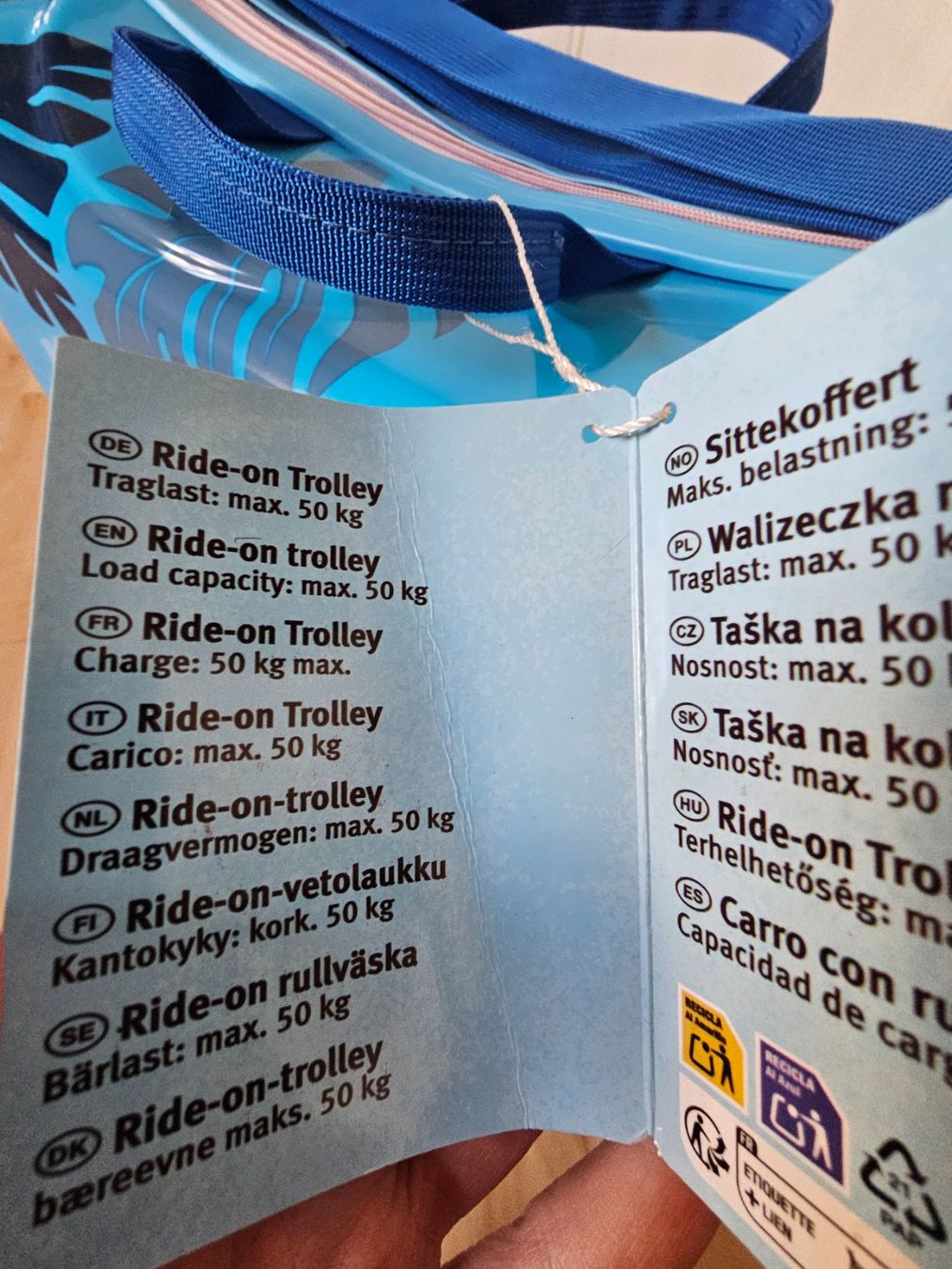 Koffer & Taschen: Stitch Ride on Trolley – Neu (gemäss Beschreibung) aus Balterswil von Dikdik1992 1