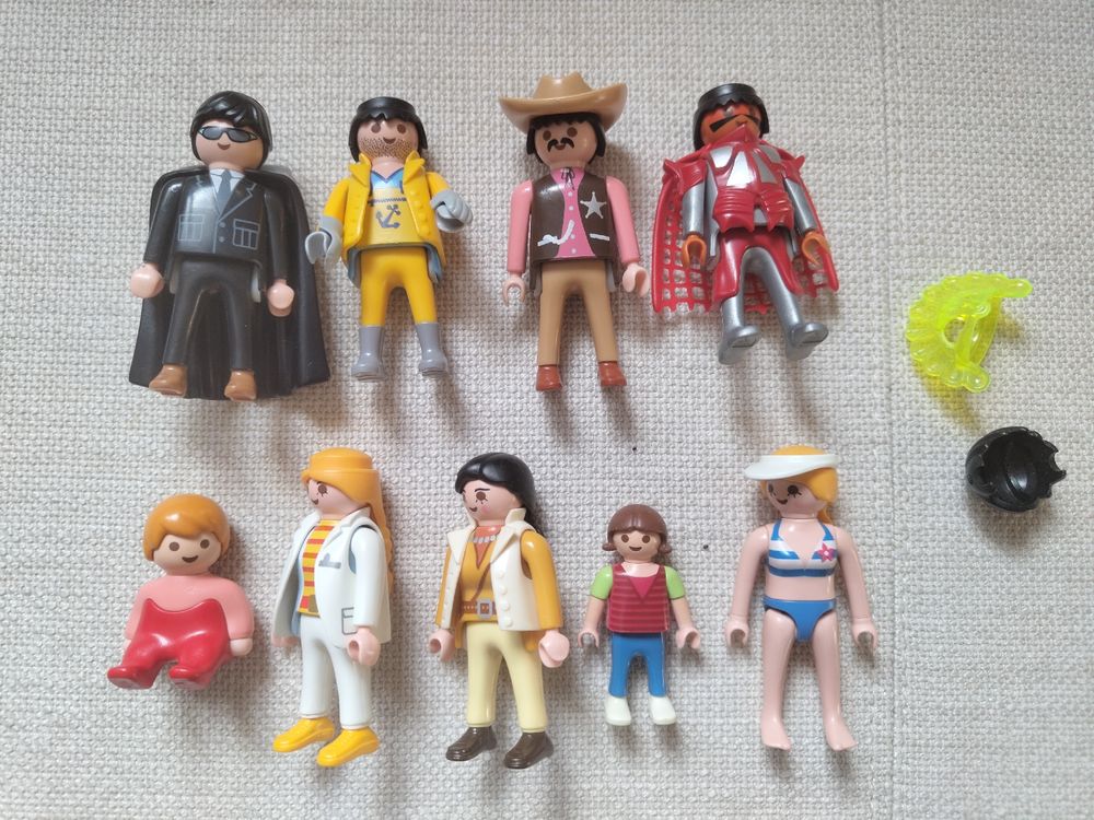 Lot De 10 Figurines Playmobil Neuves – Personnages – Univers Playmobil