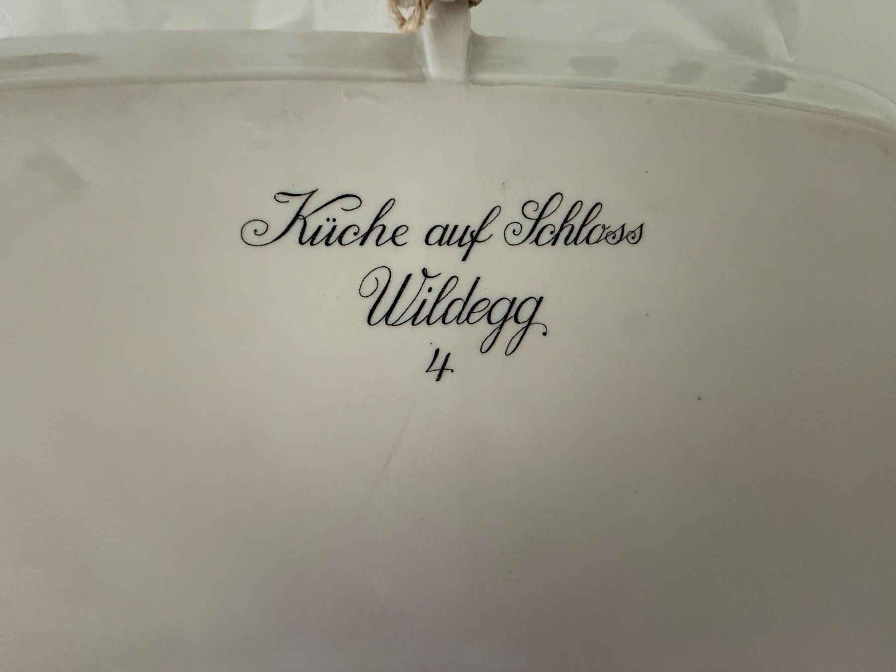 Tutte le decorazioni: 6 Teller "Langenthal" Bildergeschichte "Schloss Wildegg" – Usato da Pfäffikon SZ venduto da Smile6870 8