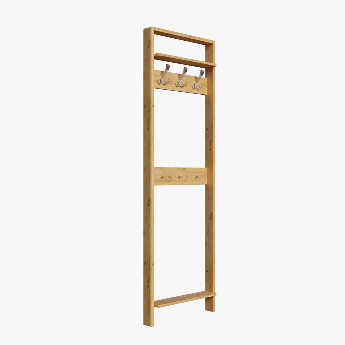 Porte manteau: Neu - Solid Wood 6 - Hook Wall Mounted Coat Rack by Luwo – Neuf avec emballage d'origine à Basel par fulviof84 1