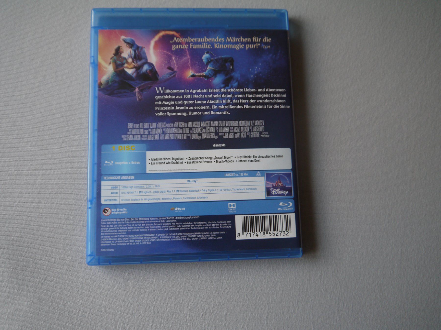 Tutti i DVDs: ALADDIN(2019) will Smith -Disney – Usato da Hagendorn venduto da Blaf 1