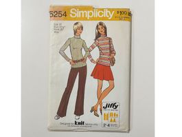 Schnittmuster S SIMPLICITY 5254 Rolli Hosen Jersey