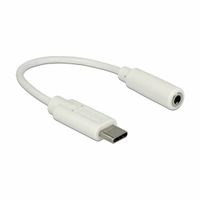 Delock Adapter Audio USB-C Stecker > Klinkenbuchse 14 cm