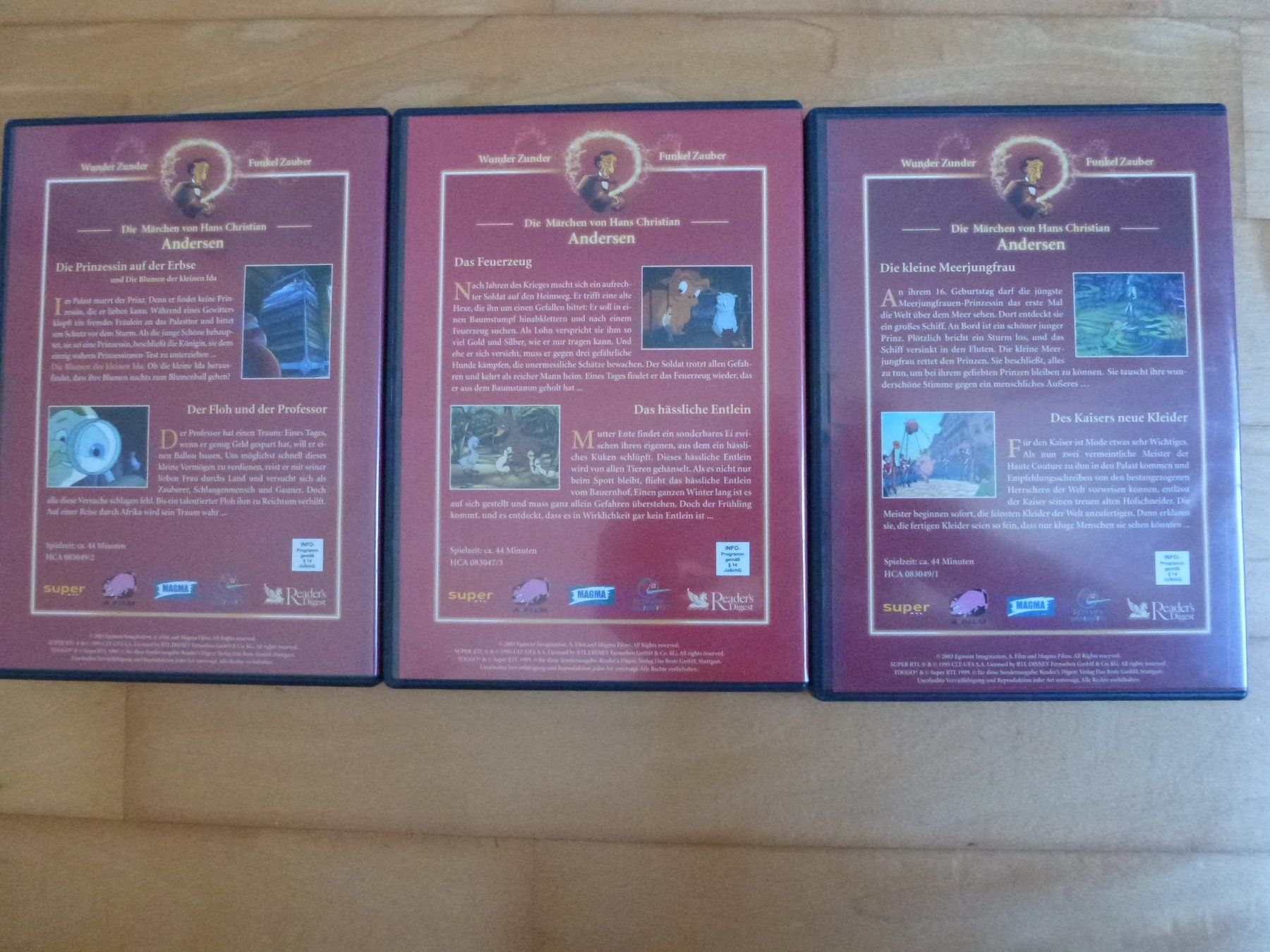 Tutti i DVDs: Märchen DVDs (3 DVDs) – Nuovo (secondo la descrizione) da Bern venduto da Frebo 1