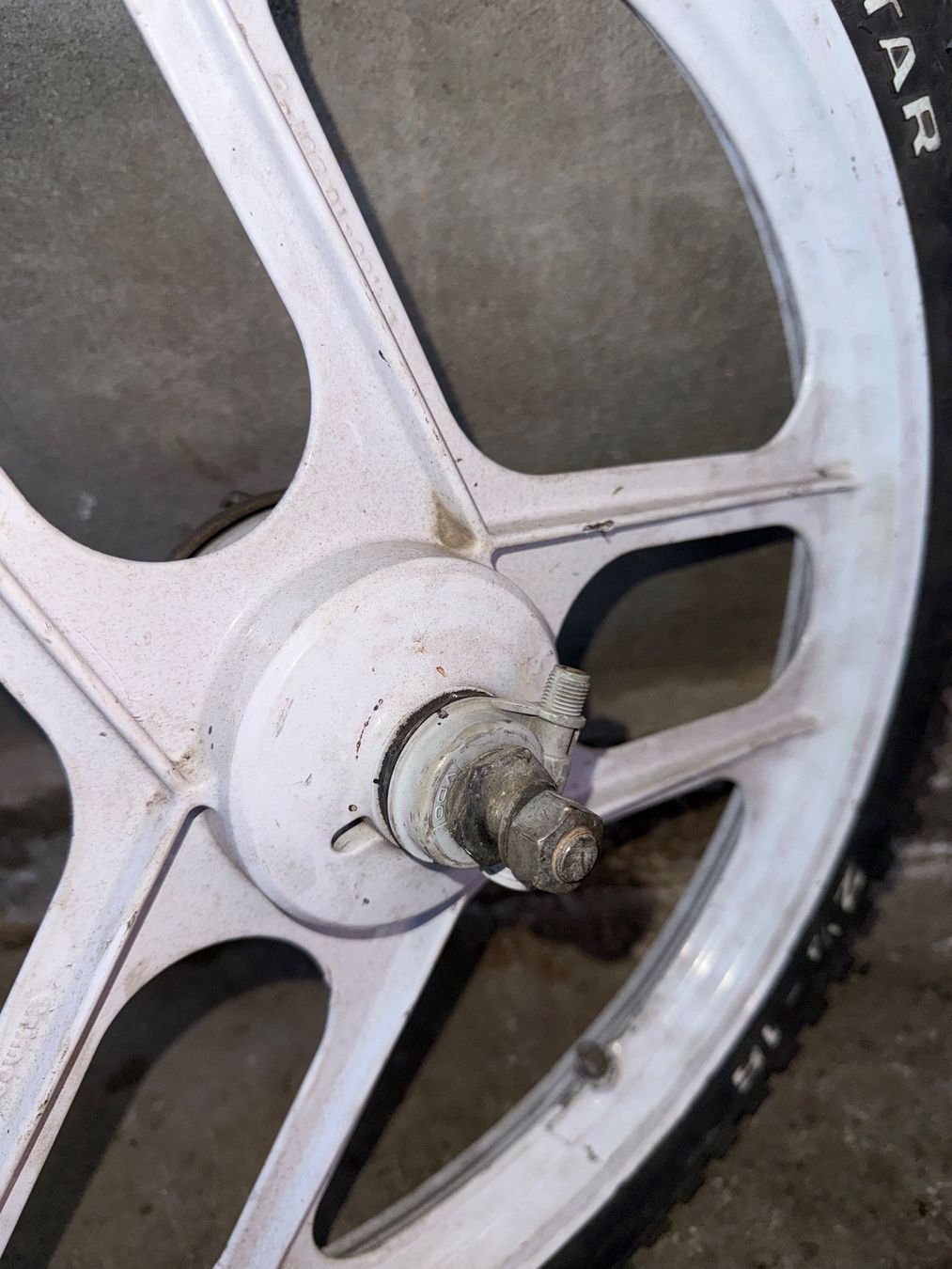 Pony Mofa-Ersatzteile: Pony/Cilo Mofa Gussfelgen Vorderrad – Gebraucht aus Fahrni b. Thun von berger_tuning34 3