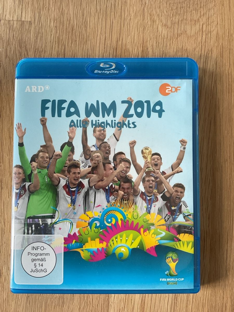 Alle DVDs: FIFA WM 2014 Blu-ray - Alle Highlights – Gebraucht aus Hausen AG von Graf5245