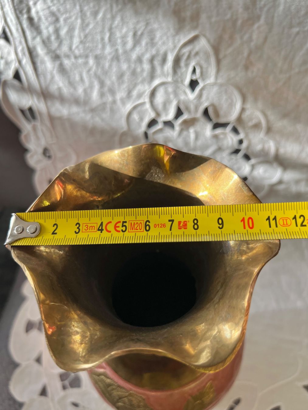 Vasen & Gefässe: Vintage Messing Vase 26cm – Gebraucht aus Frenkendorf von Only1 8