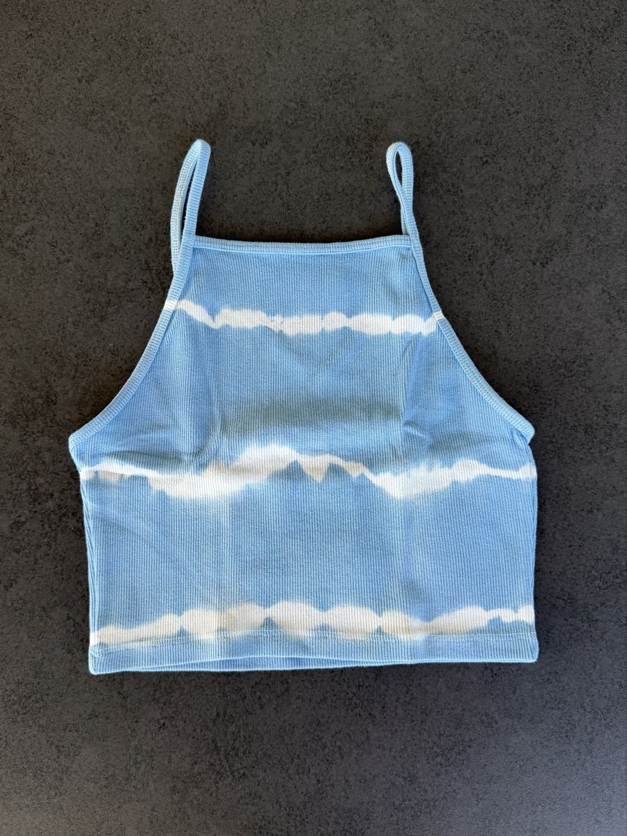 Zara Top: Top tie-dye blau – Nuovo (secondo la descrizione) da Frümsen venduto da laura002