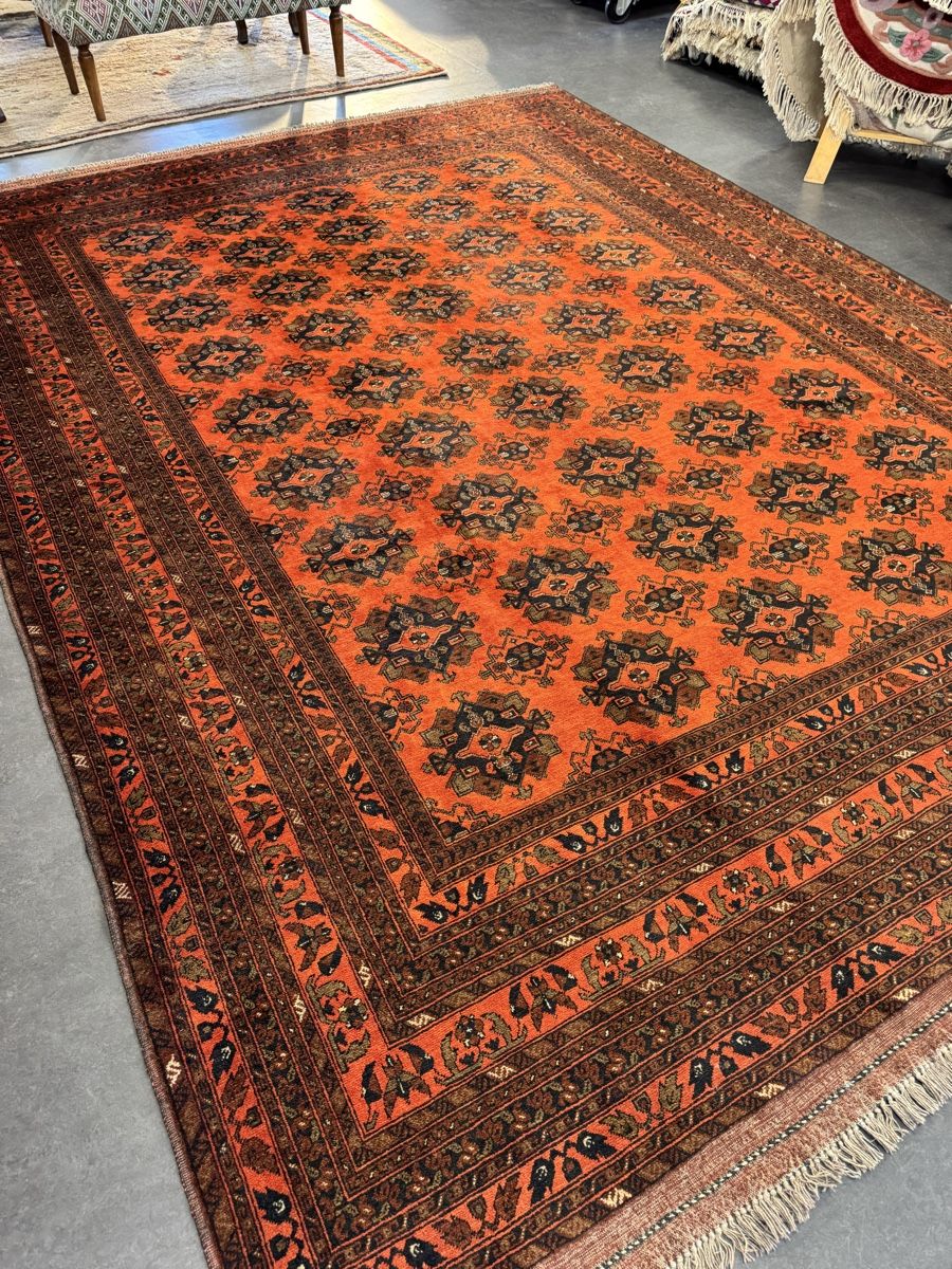 Tapis: Teppich Turkmen Orange-Braun – Neuf (Voir description) à Liestal par galerie_nategh