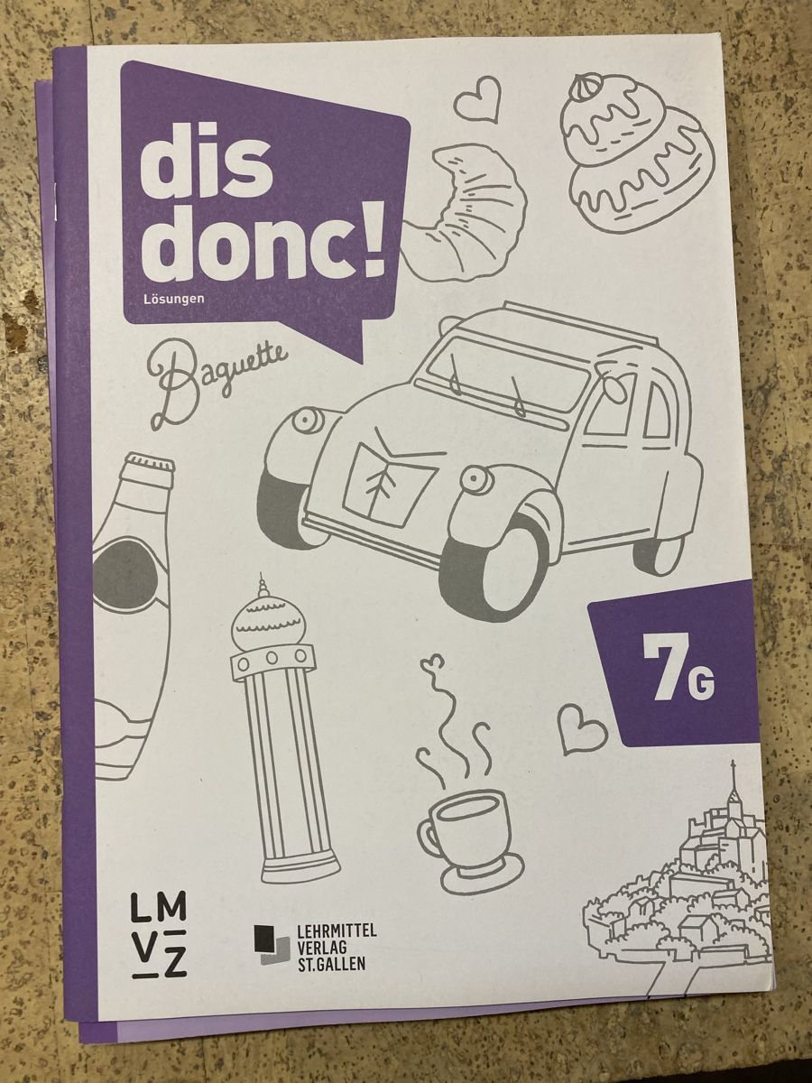 Bücher: Dis-Donc 7 – Gebraucht aus Morschach von Big190 1