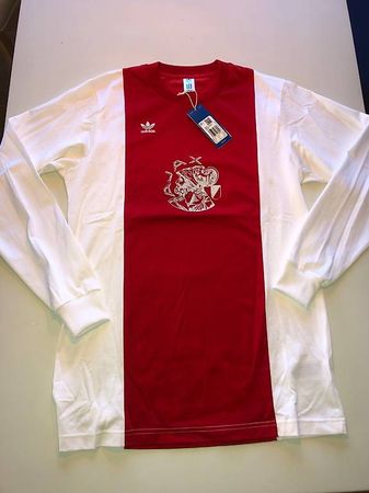 Adidas x orig. Ajax Amsterdam Fussballtrikot 70's Gr.M Neu