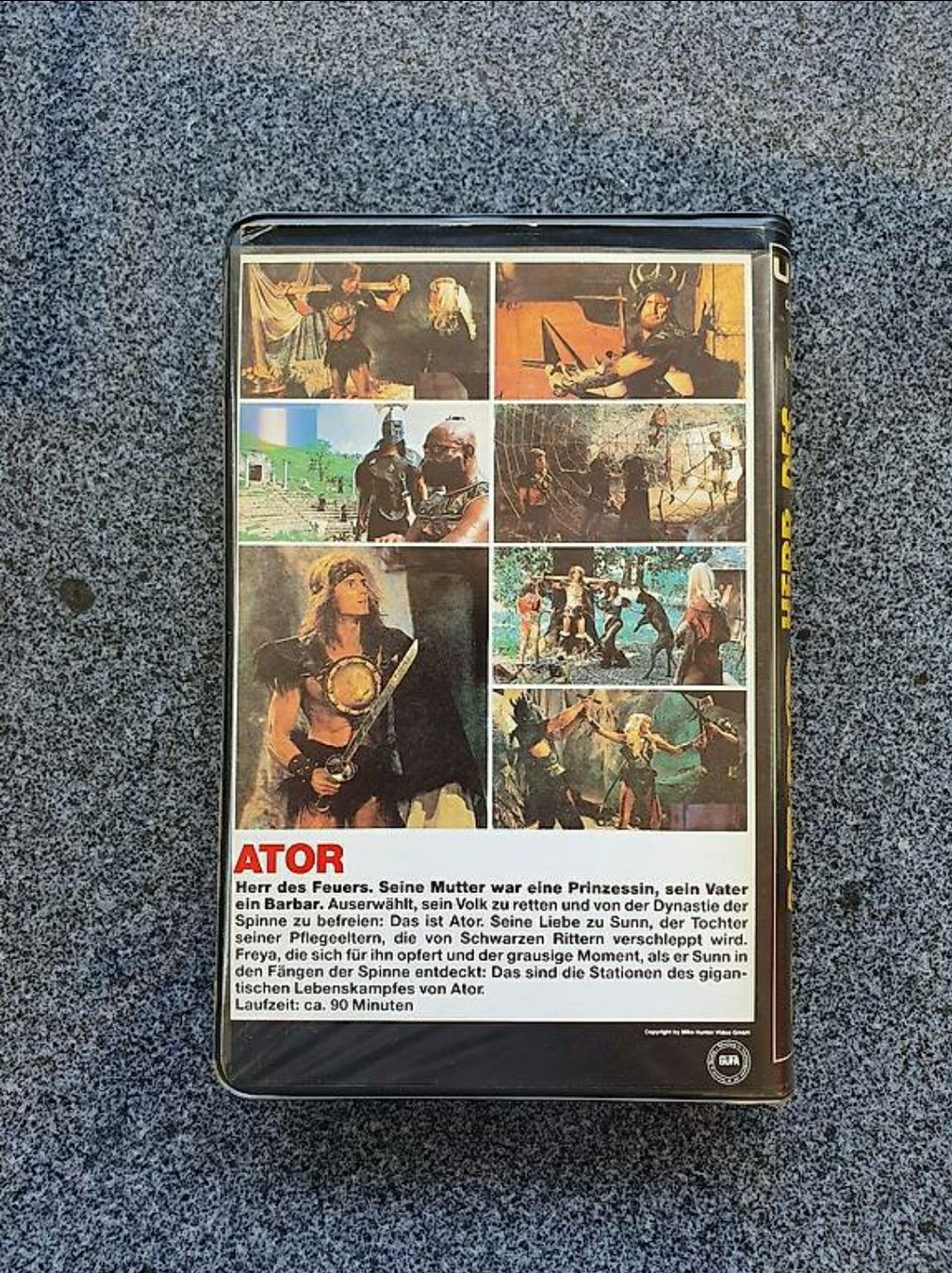 Tutti i VHS: Ator Herr des Feuers Vhs Film – Usato da Herznach venduto da kayley09 1