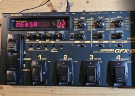 Zoom GFX-8 Guitar Effects Processor - Vintage Sound, Top Zus