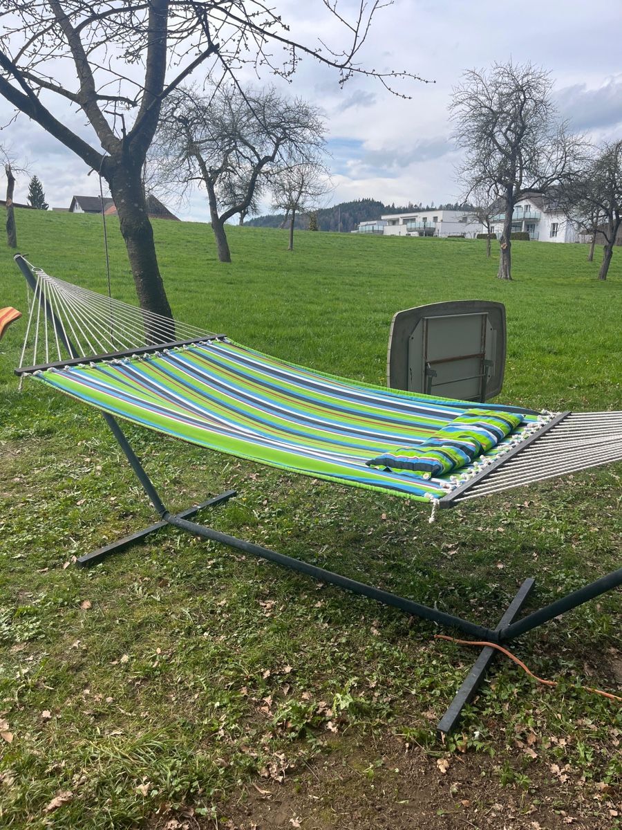 Amache: Hängematte mit Gestell – Usato da Oberuzwil venduto da Schlirg0815