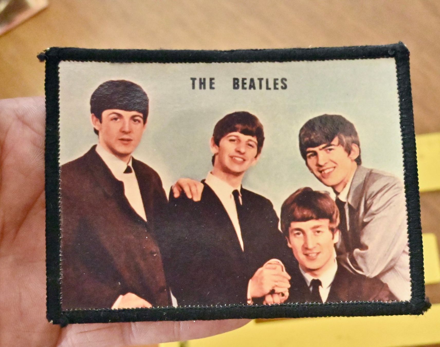 Dischi in vinile: VINTAGE The Beatles PATCH photo BADGE – Usato da Pfaffhausen venduto da mono_rec 1