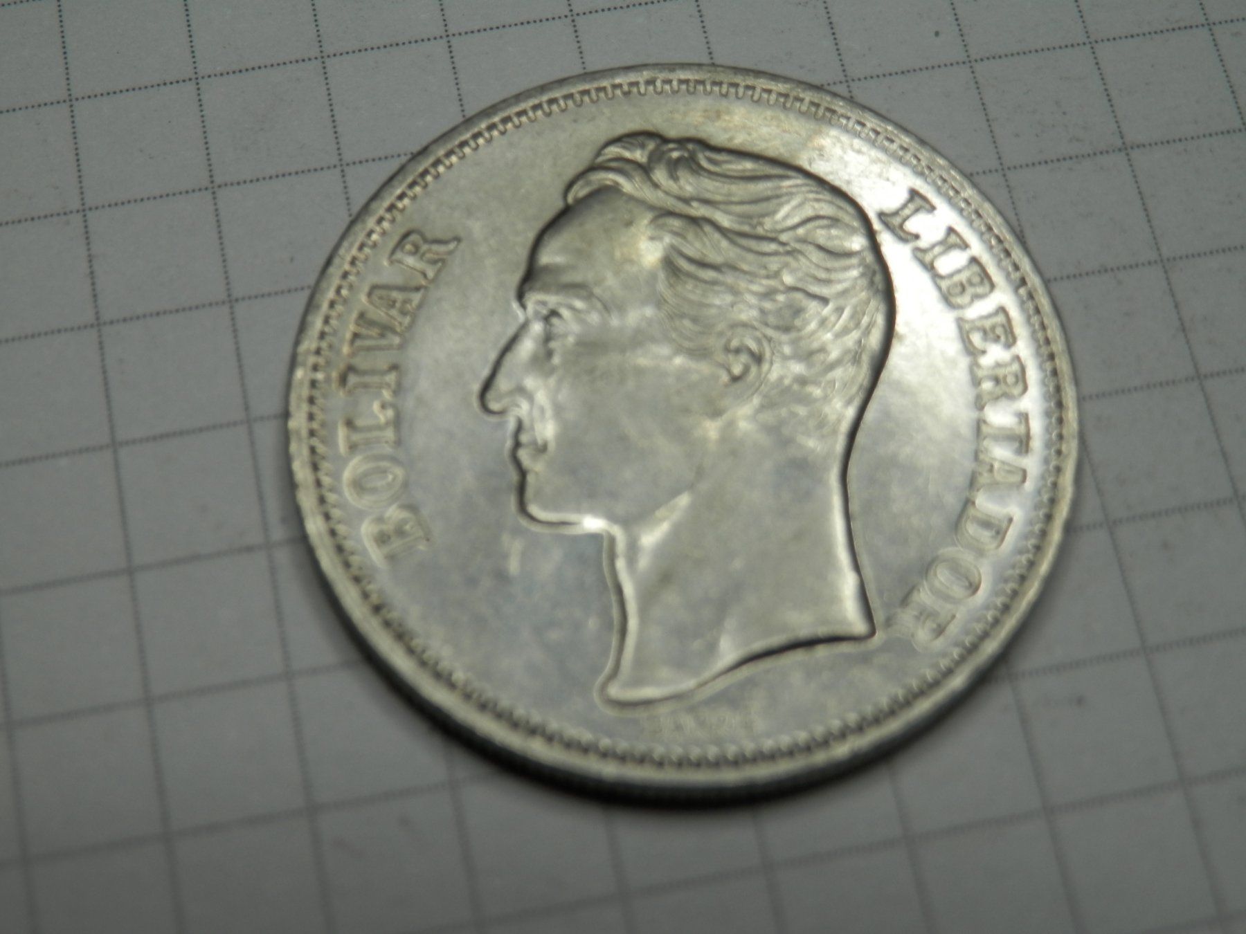 Tutti le monete: Venezuela 1 Bolivar, 1977 – Usato da Weiach venduto da weiach81