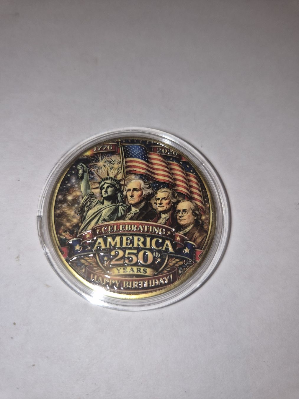 Tutti le monete: Pièce commémorative 250 ans USA – Nuovo (secondo la descrizione) da Senèdes venduto da hen_fw8b