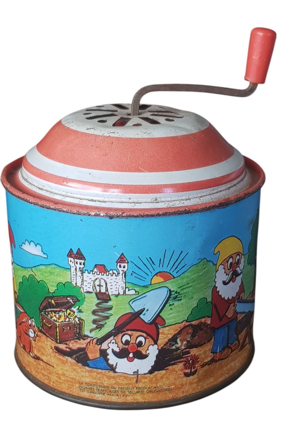 Spielzeuge: Blechspieldose Zwerge W.Germany – Gebraucht aus Mörschwil von lindaswunderkiste