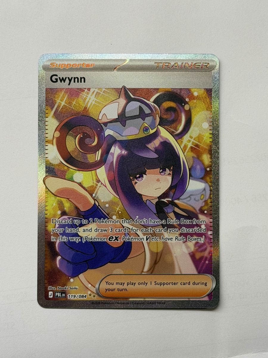 Pokémon Carte collezionabili: Gwynn 119/084 SR – Nuovo (secondo la descrizione) da Windisch venduto da CharizArdi