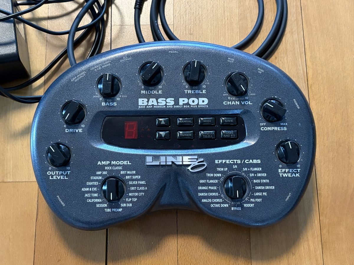 Line 6 Strumenti musicali: Line 6 Bass Pod – Usato da Lichtensteig venduto da sto_k5ln