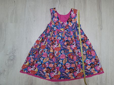 Dpam Sommerliches Wende-Kleid, Gr.116, Top Zustand!