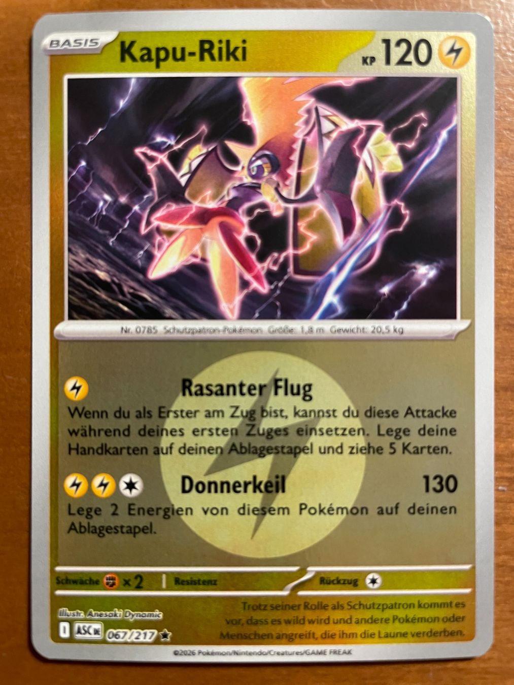 Pokémon Sammelbilder & Trading cards: Pokemon Kapu-Riki Reverse (Versand gratis) – Neu (gemäss Beschreibung) aus Chur von Angerson