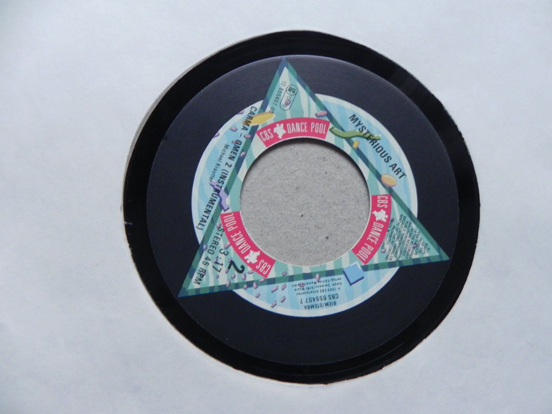 Schallplatten: Single 7 " Synth Pop Mysterious Art 1989 Das Omen Teil 2 – Gebraucht aus Siebnen von krimsie 3